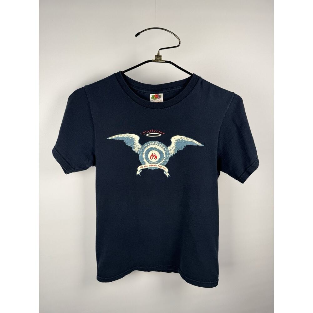 Vintage 2008 Hot Water Music Tour Shirt Chicago Metro W/ Lucero Small 18.5x24